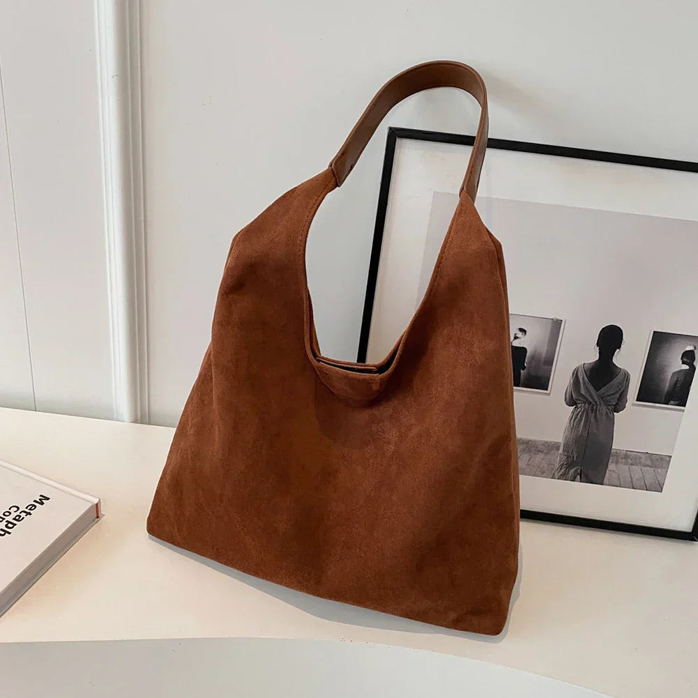 Mandy - Suede Tote Bag