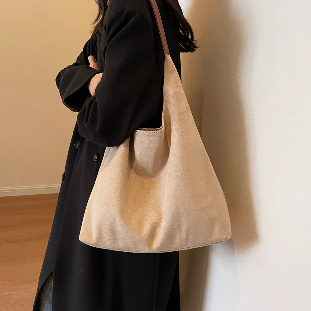 Mandy - Suede Tote Bag