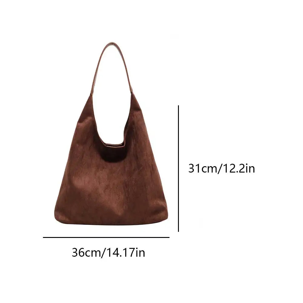 Mandy - Suede Tote Bag