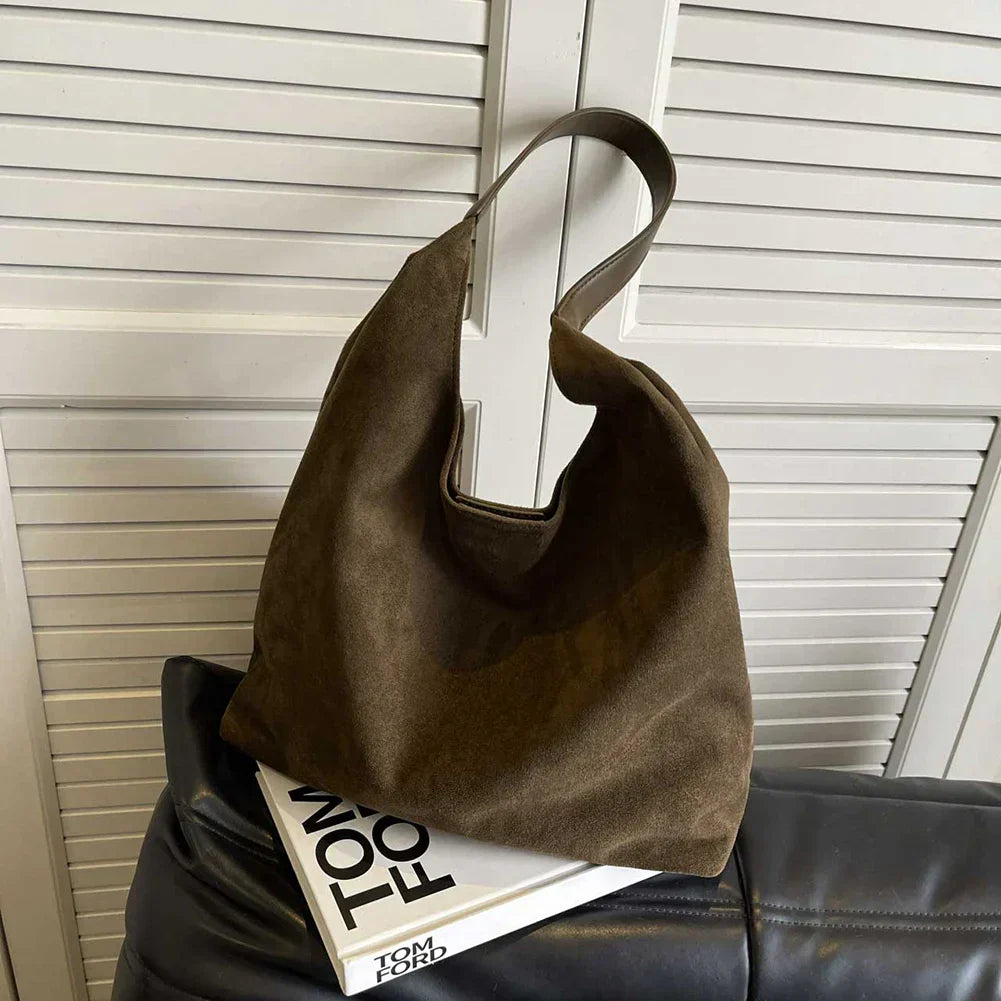 Mandy - Suede Tote Bag